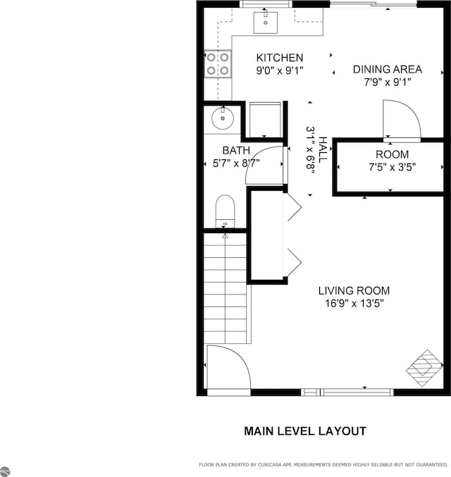 715 Lake Ave Unit 17-C, Traverse City, MI 49684 - view of layout