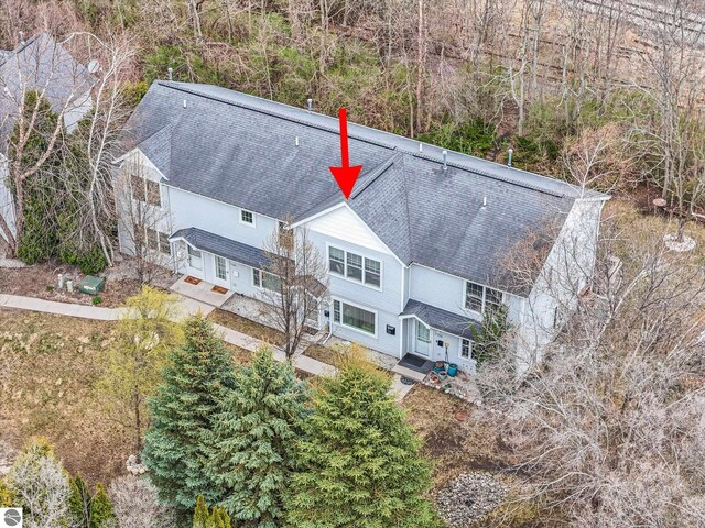 715 Lake Ave Unit 17-C, Traverse City, MI 49684 - bird's eye view