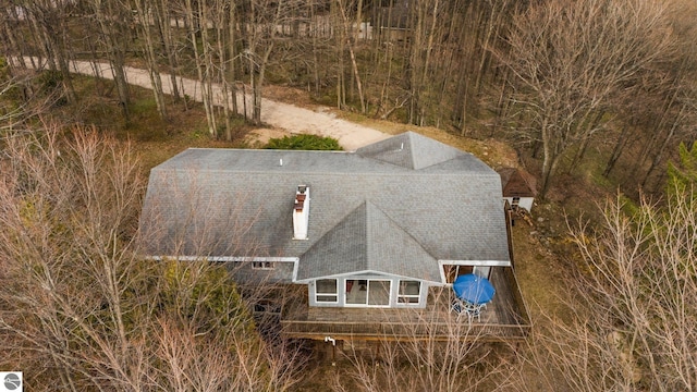 8822 Bahle Rd, Suttons Bay, MI 49682 - birds eye view of property