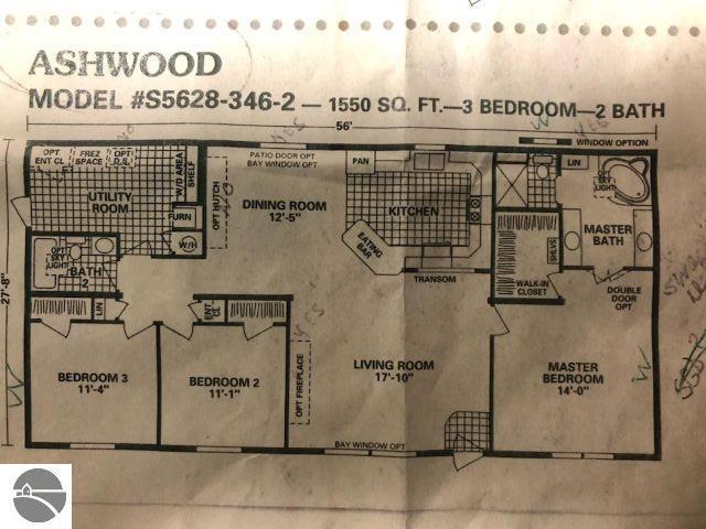 6626 Terry Ln, Hale, MI 48739 - home floor plan