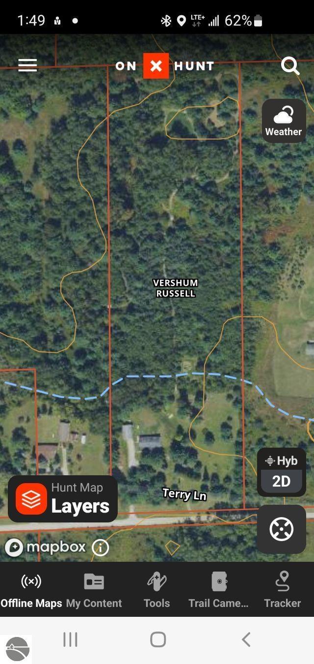 6626 Terry Ln, Hale, MI 48739 - map of property location