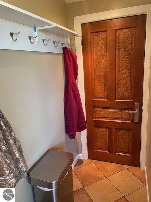 3312 Zimmerman Rd, Traverse City, MI 49685 - mudroom featuring light tile patterned floors