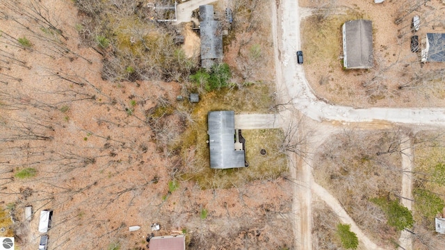 7555 Anthony St, Fife Lake, MI 49633 - aerial view of property and surrounding area