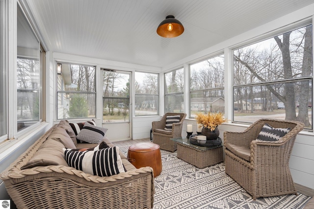 7555 Anthony St, Fife Lake, MI 49633 - view of sunroom