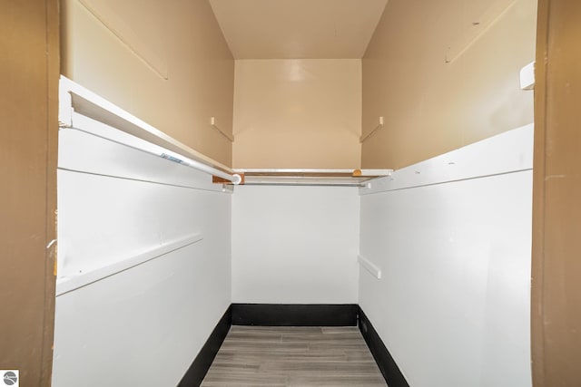 117 S Fancher St, Mount Pleasant, MI 48858 - spacious closet with wood finished floors