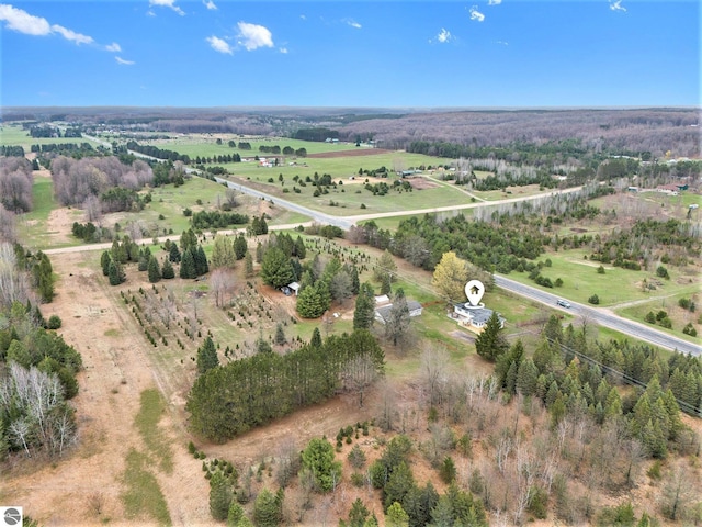 4120 M-66, Kalkaska, MI 49646 - overview of rural landscape