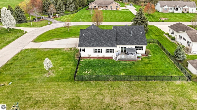 726 Doe Trl, Mount Pleasant, MI 48858 - view from above of property