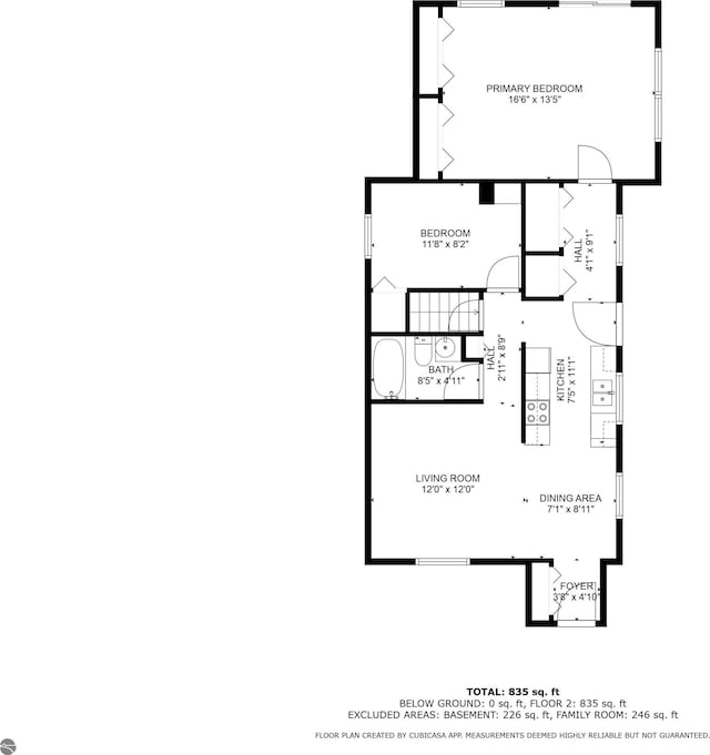 203 W Sixteenth St, Traverse City, MI 49684 - home floor plan