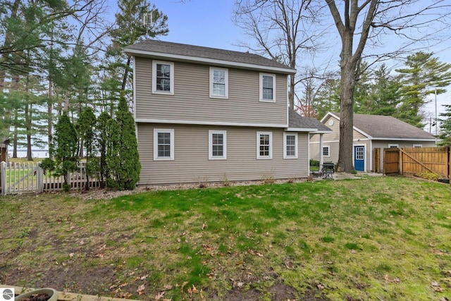 5945 E M-55, Cadillac, MI 49601 - view of back of house