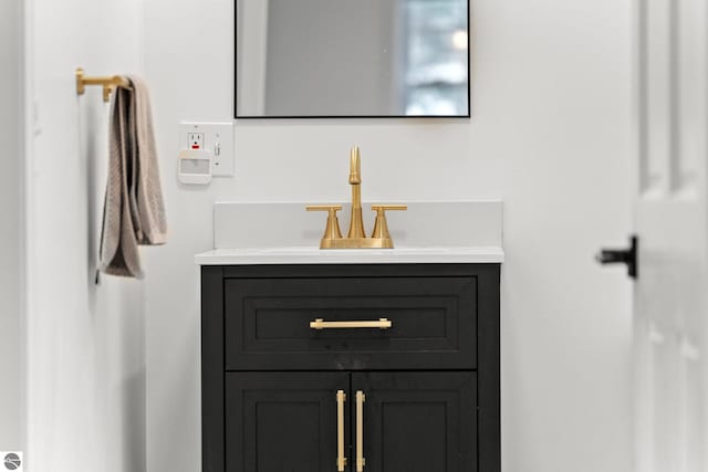 5945 E M-55, Cadillac, MI 49601 - bathroom featuring vanity