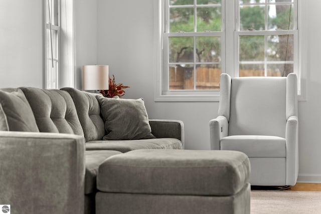 5945 E M-55, Cadillac, MI 49601 - sitting room with healthy amount of natural light and baseboards