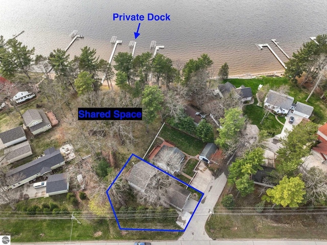 5945 E M-55, Cadillac, MI 49601 - view of property location with property parcel outlined