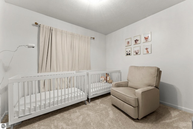 5945 E M-55, Cadillac, MI 49601 - carpeted bedroom featuring baseboards and a crib