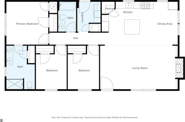 214 E N St, Buckley, MI 49620 - room layout