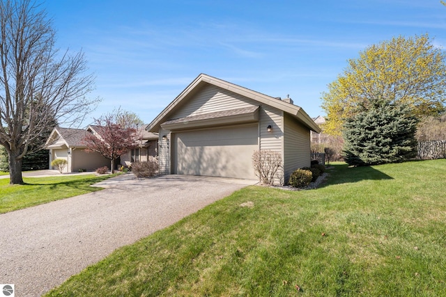 3691 Eastview Dr Unit 67, Traverse City, MI 49684 - view of home's exterior with a yard