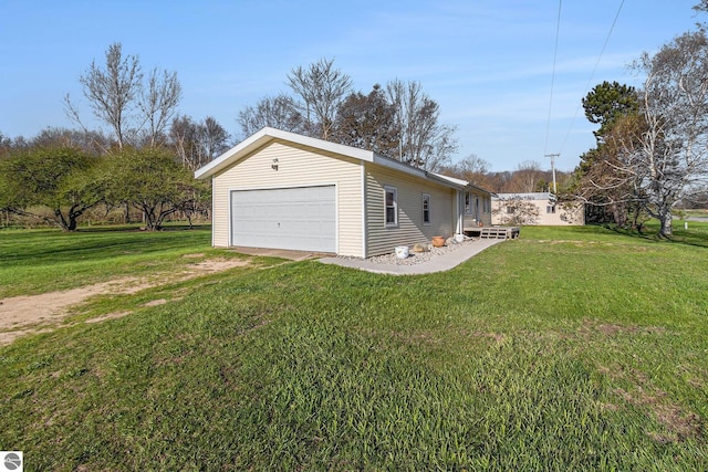 4507 Maidens Rd, Onekama, MI 49675 - view of garage