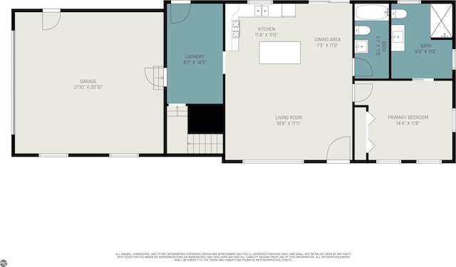 4507 Maidens Rd, Onekama, MI 49675 - room layout