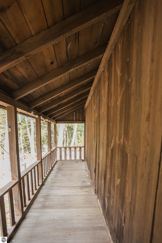 3080 N Lake Leelanau Dr, Lake Leelanau, MI 49653 - view of deck