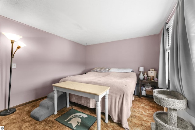 3610 S Call Rd, Lake City, MI 49651 - bedroom with carpet floors and baseboards