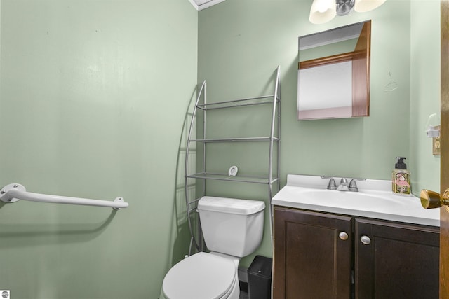 3610 S Call Rd, Lake City, MI 49651 - bathroom featuring toilet and vanity
