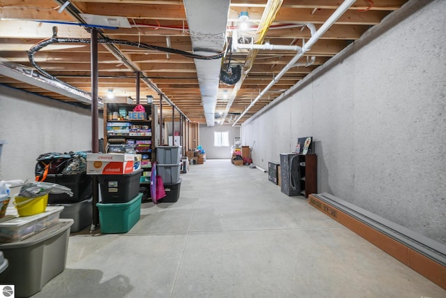 714 SE Saunders Rd, Kalkaska, MI 49646 - view of basement