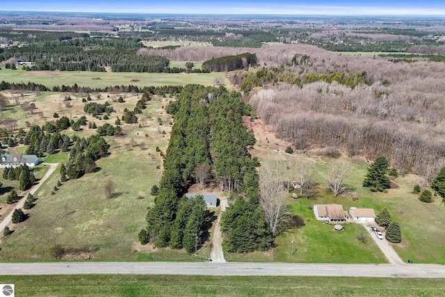 714 SE Saunders Rd, Kalkaska, MI 49646 - view of property location featuring rural landscape