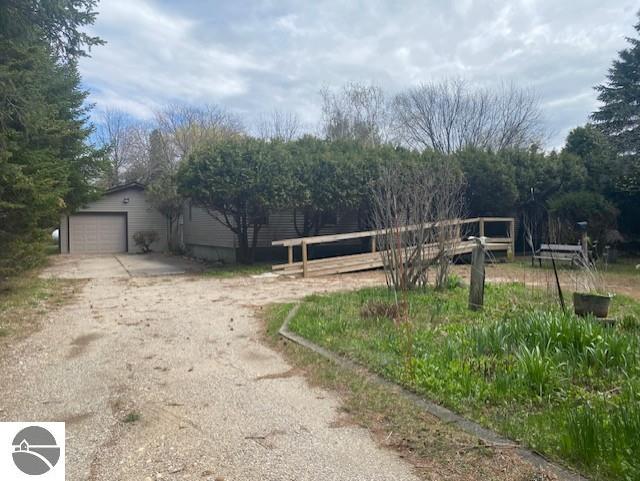 8067 Cherry Ave, Rapid City, MI 49676 - view of road