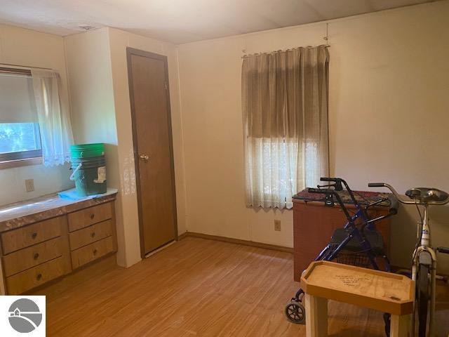 8067 Cherry Ave, Rapid City, MI 49676 - bedroom featuring light wood-style flooring