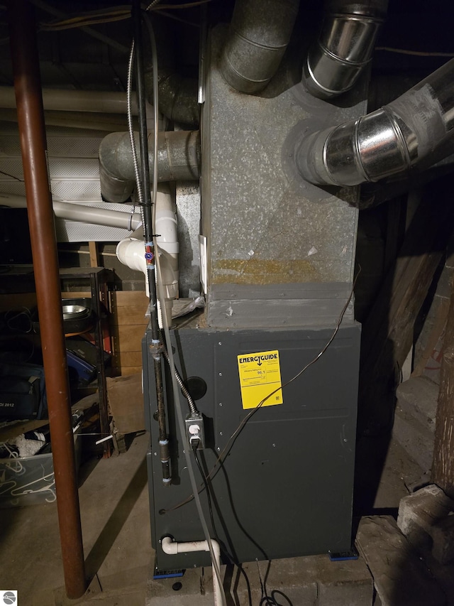 117 S Gladwin St, Lake City, MI 49651 - utilities with heating unit