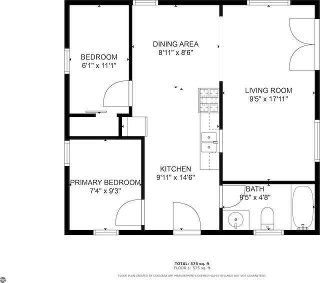 1750 S Schneider St, Lake City, MI 49651 - floor plan / room layout