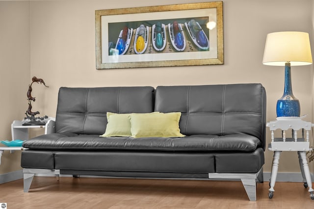 1750 S Schneider St, Lake City, MI 49651 - living room featuring baseboards