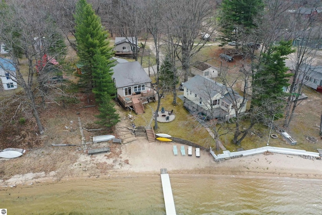 1750 S Schneider St, Lake City, MI 49651 - view from above of property