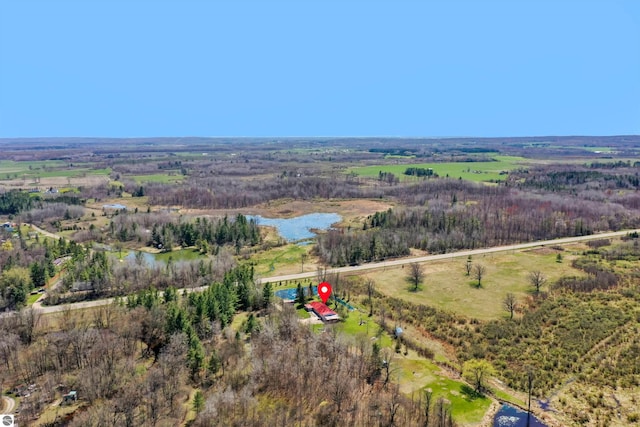 8481 E Houghton Lake Rd, Merritt, MI 49667 - view of rural area featuring a nearby body of water