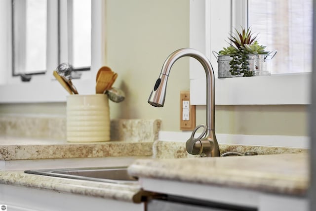 8481 E Houghton Lake Rd, Merritt, MI 49667 - kitchen view of light countertops