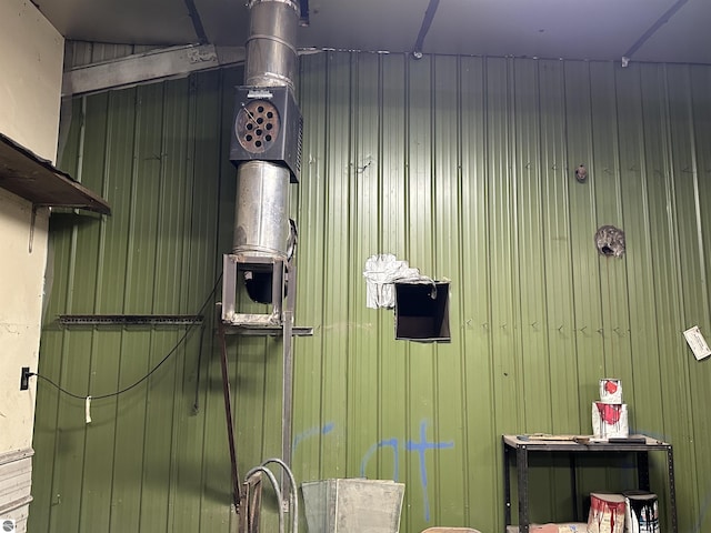 view of utility room