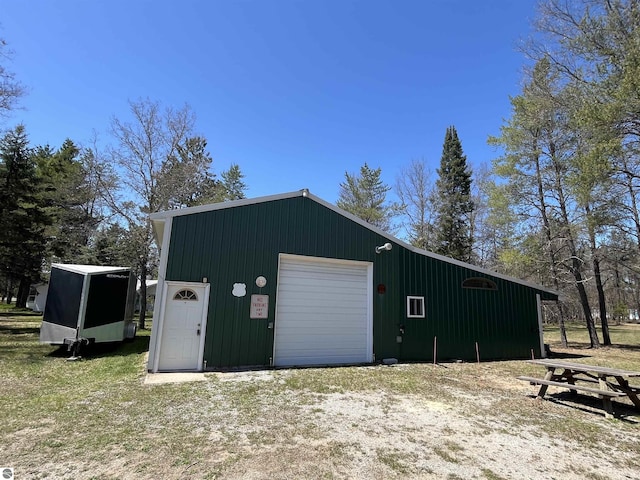 15831 SE M 72, Grayling, MI 49738 - view of detached garage