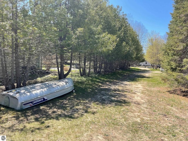 7723 Mile Point Dr, Central Lake, MI 49622 - view of street
