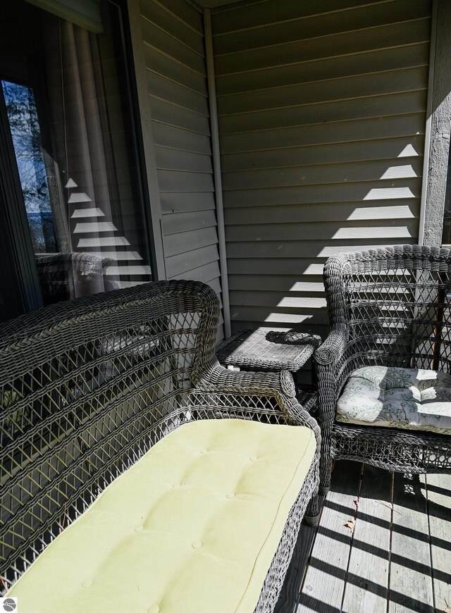 11255 E Fort Rd Unit H1, Suttons Bay, MI 49682 - view of balcony