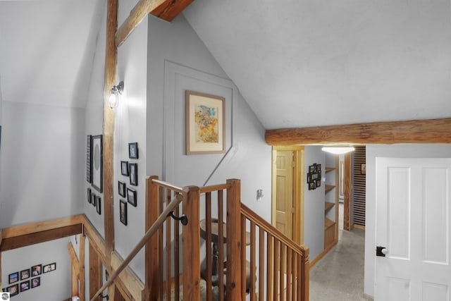 512 Indiana St, Manton, MI 49663 - bonus room with vaulted ceiling and light carpet