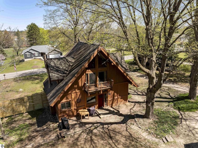 512 Indiana St, Manton, MI 49663 - view of back of house