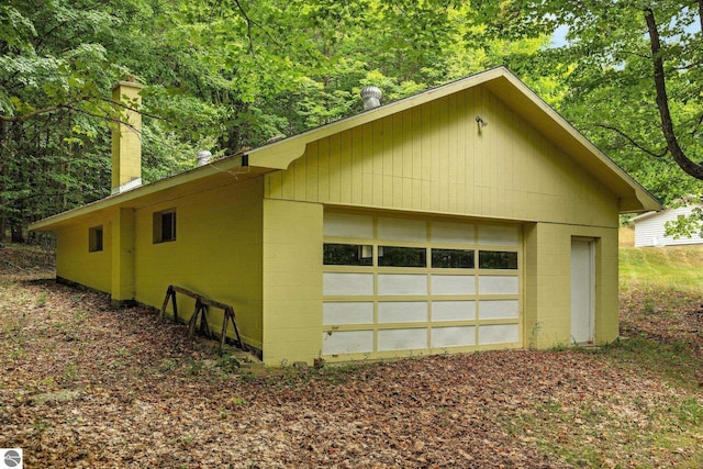 7548 S Dune Hwy, Empire, MI 49630 - view of detached garage