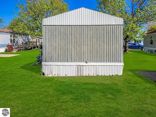 411 S Grover Ave Lot 39, Alma, MI 48801 - view of outbuilding featuring an outdoor structure