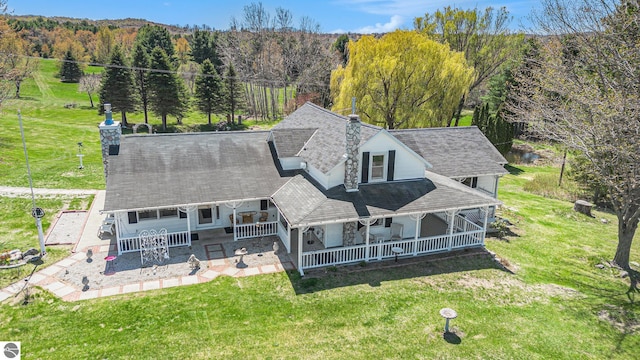 3121 Grace Rd, Frankfort, MI 49635 - view of subject property with a forest