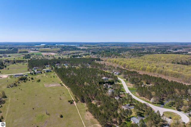 8256 Mapleleaf Dr, Traverse City, MI 49684 - view of property location with a forest
