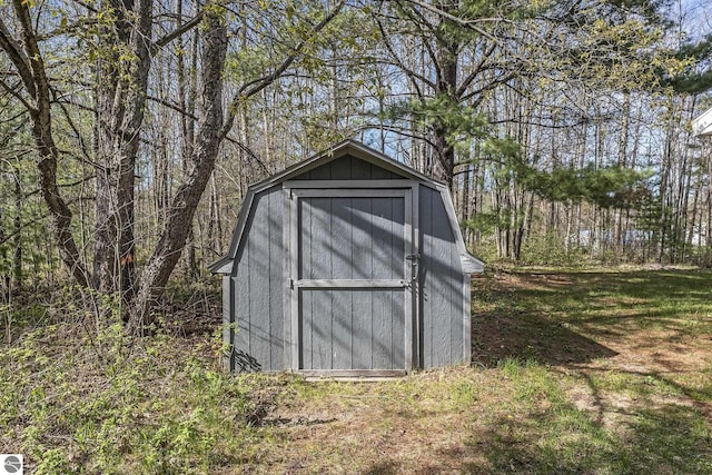 7401 Red Maple Dr, Cadillac, MI 49601 - view of shed