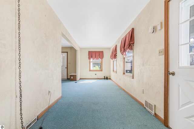 8377 Zosel St, Onekama, MI 49675 - corridor with carpet flooring and baseboards