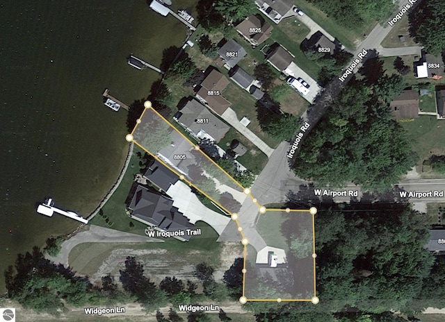 8805 Iroquois Trl, Saint Helen, MI 48656 - map of property location