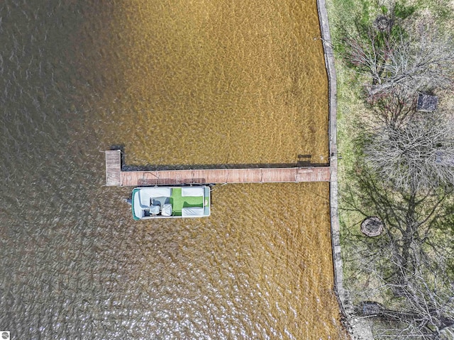 8805 Iroquois Trl, Saint Helen, MI 48656 - bird's eye view