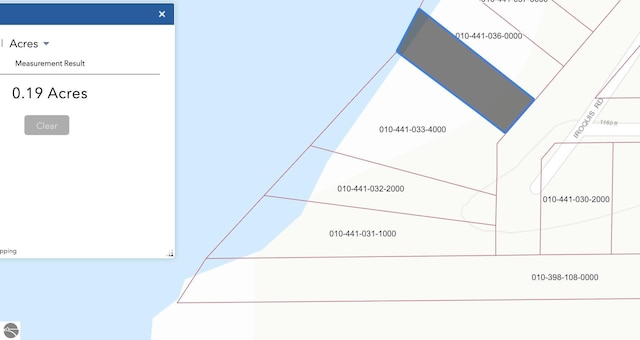 8805 Iroquois Trl, Saint Helen, MI 48656 - parcel map