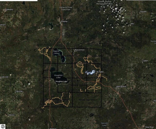 8805 Iroquois Trl, Saint Helen, MI 48656 - map / location